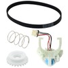 GYOFFULL Upgraded WH03X30517 Washer Shift Actuator & WH01X27538 Drive Belt