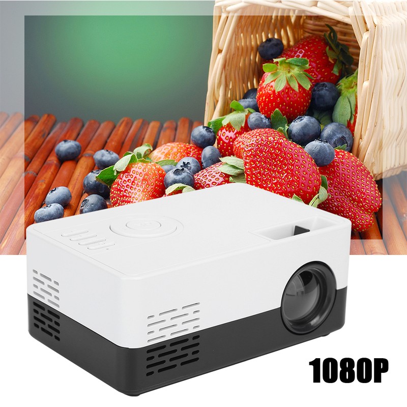 1080p Full High Definition Portable Mini Projector Smart Home Theater