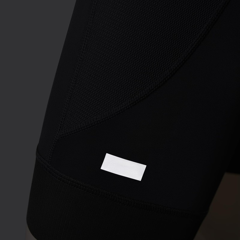 NUCKILY Ladies Padded Cycling Shorts Black with Pockets Lightweight Breathable