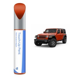 PARTS4EV PV6/DV6 Sunburst Orange Pearl Touch Up Paint Compatible with Jeep Exact Match Chips and Nicks Touch Up