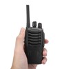 2pcs Walkie Talkie for Baofeng BF‑888H 400‑470MHz 16CH USB Charging