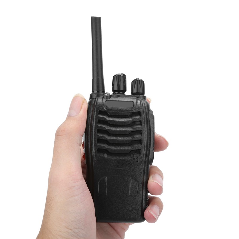 2pcs Walkie Talkie for Baofeng BF‑888H 400‑470MHz 16CH USB Charging