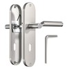 Bwintech 1 Set 72 mm Classic Zinc Door Handle on