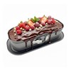 Relaxdays Springform Loaf Tin 8 x 30 x 12 cm