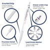 Pacific Arc Chromograph Metal Mechanical Pencil .9 mm Silver Barrel