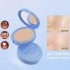 Base De Maquillaje Polvo Compacto Fijador Matte