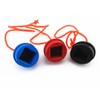 Honbay 3pcs Mix Color Rubber Pool Table Billiard Cue Chalk