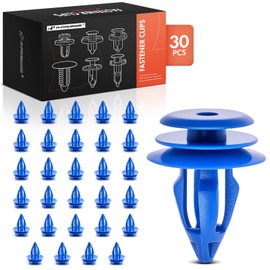 A-Premium 30 PCS Wheel Arch Clips Molding Car Retainer Fastener Push Pin Clips Compatible with Land Rover Discovery Sport 2015-2023, Discovery 2017-2023, Range Rover Evoque 2012-2019