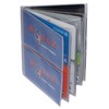 TOP LOAD Heavy Duty Vinyl 6 Pages Hipster Wallet Inserts