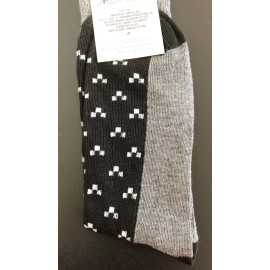 Christmas House Mens OH SNOW YOU DIDN'T pattern Crew Socks Shoe Sizes 6-12 Christmas