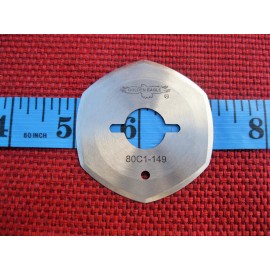 Eastman 2-1/4" HEXAGON BLADE FOR EASTMAN CHICKADEE ROTARY SHEAR PART # 80C1-149