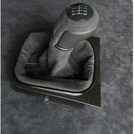 Gear Stick Gaiter Suitable for 5 6 Leather Gear Knob 6 Gears Eel