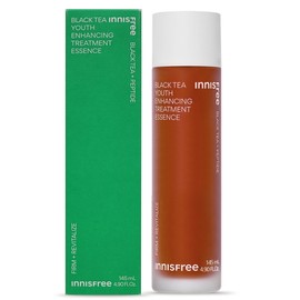 Innisfree Black Tea Youth Enhancing Treatment Essence 145ml / 이니스프리 블랙티 유스 인핸싱 트리트먼트 에센스145ml
