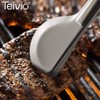 Teivio Stainless Steel Metal Serving Utensils - Large Set of