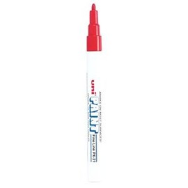 uni-Paint Marker, Fine Point, Red, 1Each