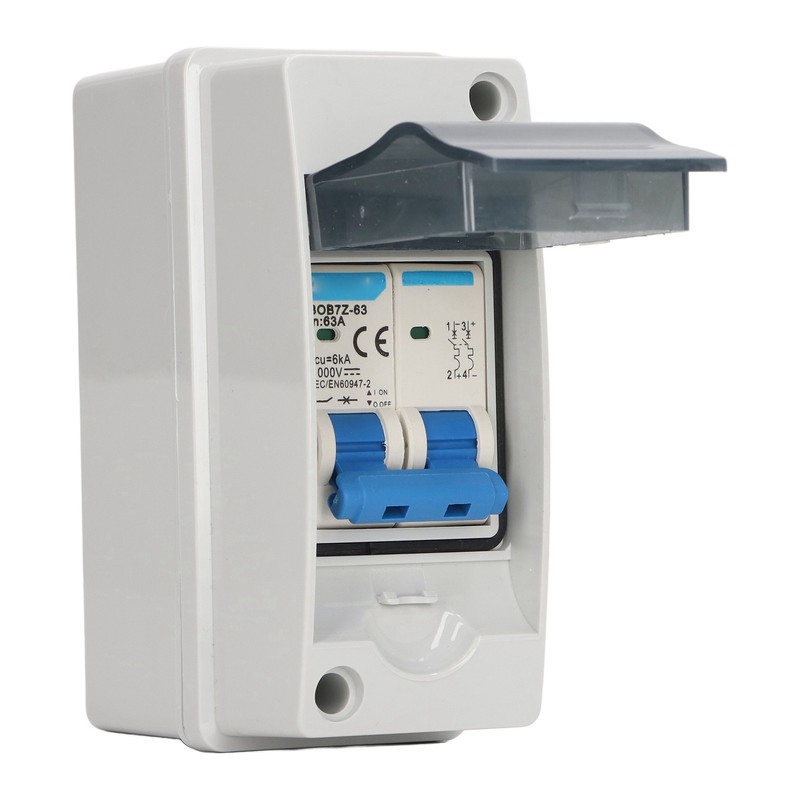 PV Solar Disconnect Switch Overvoltage Protection IP65 Waterproof Miniature Circuit