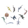 Sea Animal Toy Set Realistic Educational Exquisite Texture Miniature Marine