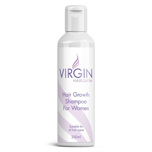 VIRGIN FOR WOMEN HAIR LOSS SHAMPOO GROW LONG THICK GLOSSY HAIR ANTI BALD