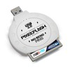 PixelFlash CF Card Reader (White) - Compact Flash Memory Card
