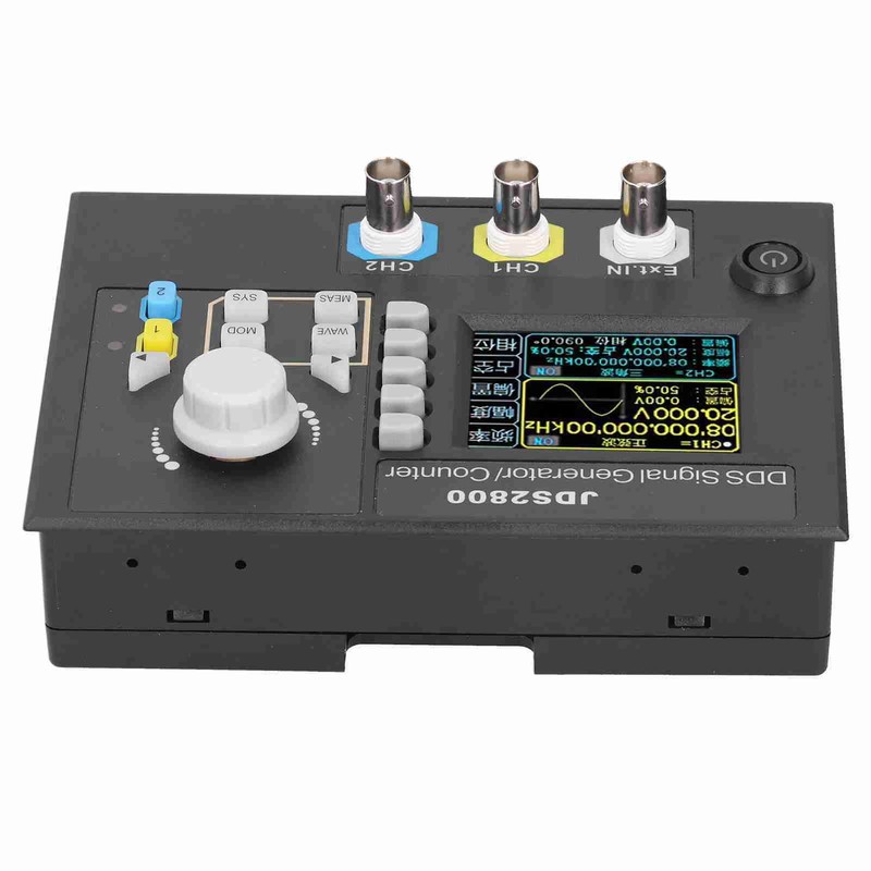 JDS2800-60MHz Function Signal Generator 2.4in LCD DDS Dual Channel Signal