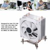 CPU Cooling Fan 3.54in 2 Heat Pipes 3pin 12VDC 2000RPM