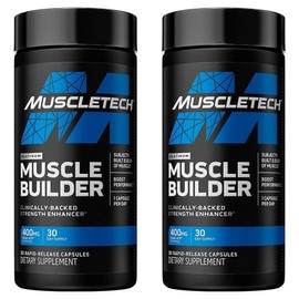 Muscle Tech Muscle Builder Rapid Release Capsules, 2 packs, 30 tablets / 머슬테크 머슬 빌더 래피드 릴리즈 캡슐, 2개, 30정
