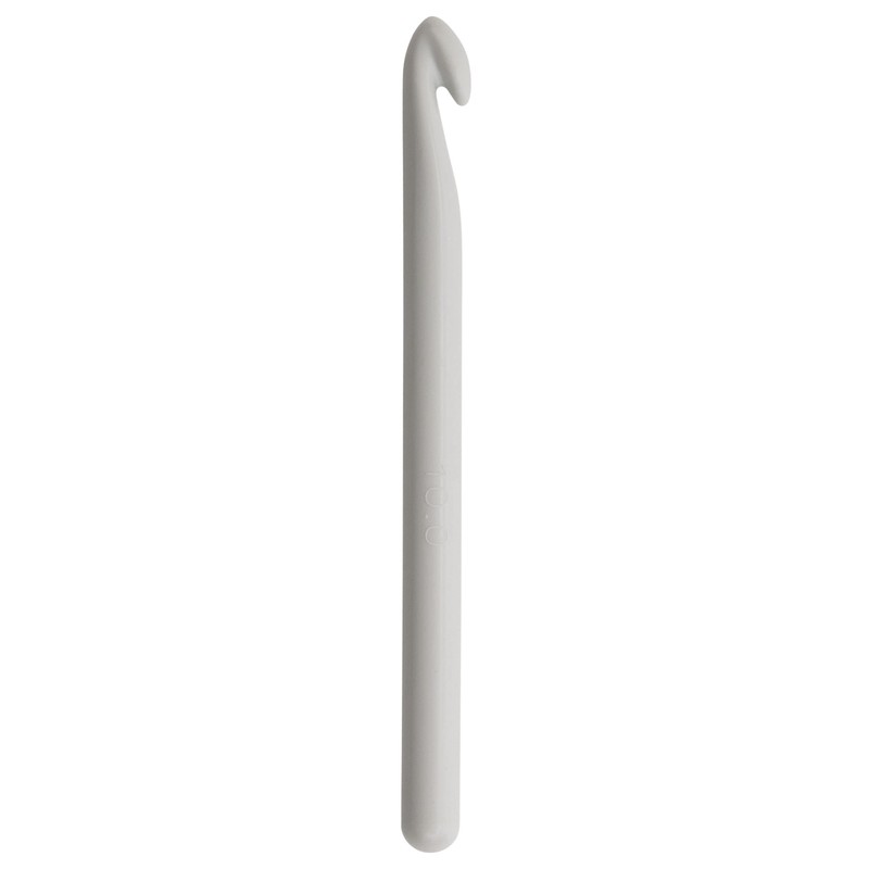 Crochet Hooks for Wool Plastic 14 cm 10.00 mm Grey