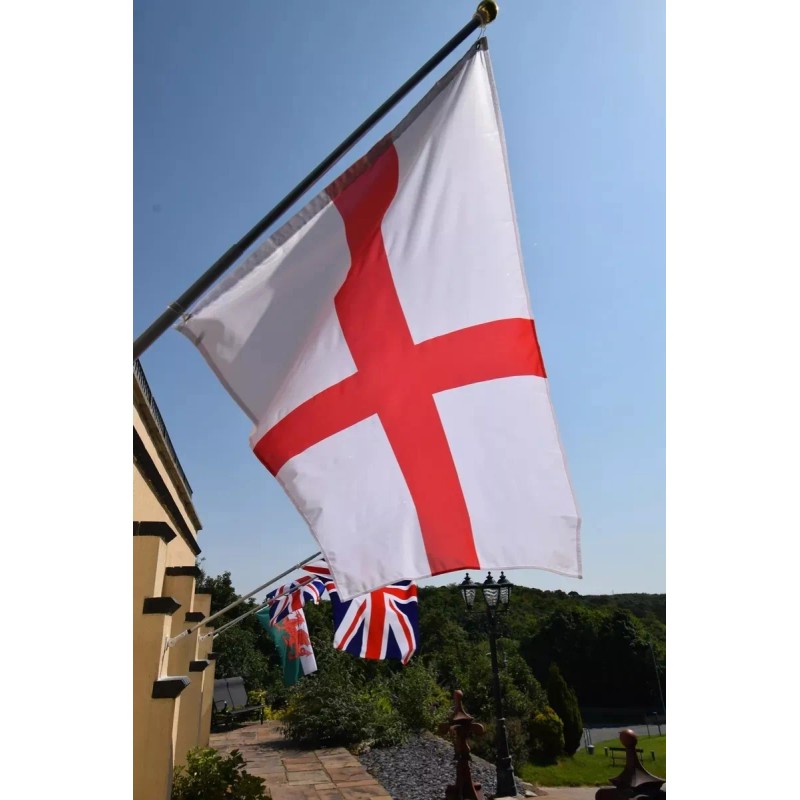 Bandera Inglaterra Poliester 1.5m X 90cm Pais Colgable