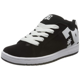 DC Shoes ADBS100207 Bambino Scarpa da Skate, Black/White, 34 EU