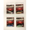 4 Assorted Micro LRF (Light Rock Fishing) Shore Jigs With
