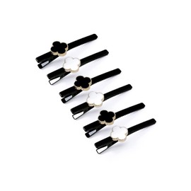 Rikomi Heapin-11 Hair Pin, Stylish, Bangs Clip, No Traces, Cute, Bangs Pin, Stylish, Duck Curl, Hair Clip, Flowers, Hair Accessory, Pack of 6
