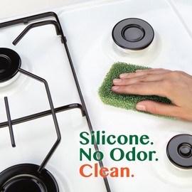 Peachy Clean Silicone Scrubber (Qty 3) - Cooktop Scrubber