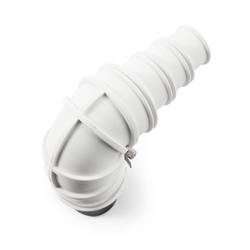 Check Valve DN40 (40 mm) Angle 90° Stepped Hose Piece