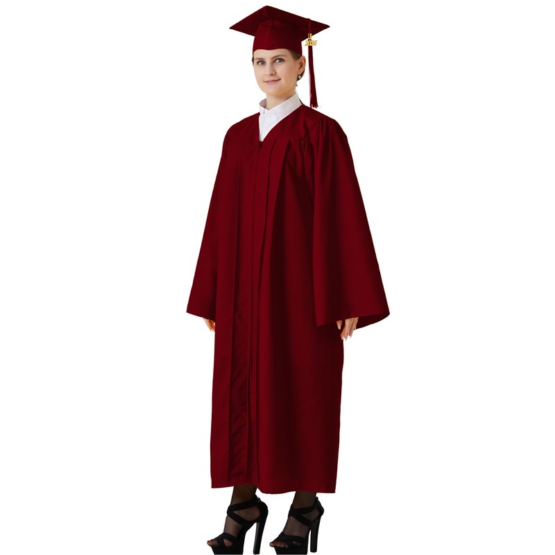 GraduatePro Matte Graduation Cap and Gown 2026 Set Bulk with