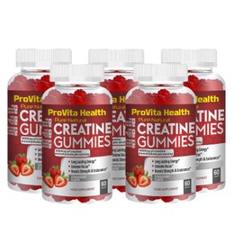Creatine Monohydrate Gummies 4000mg for Men & Women - 60 Chewable Creatine Gummies Strawberry Flavoured Creatine | Pre Workout Gym Supplement| Keto | Vegan | (1 Months Supply) (4)