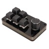 Programmable Keypad 5 Keys 1 Knob Blue Switch Mechanical Hot
