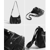 Miniministore Women's Shoulder Bag, Multi-Pocket Shoulder Bag, With Chain, Stylish,