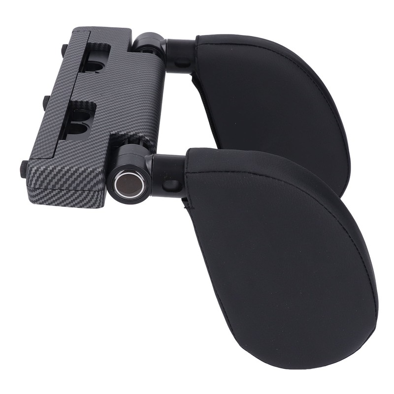 Car Headrest Pillow PU Adjustable Head Neck Support Rest Pillows