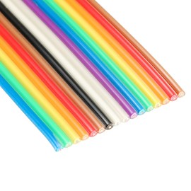 sourcing map Ribbon Cable 16P IDC Wire Rainbow Colour 1.27 mm Distance 5 Metres Long