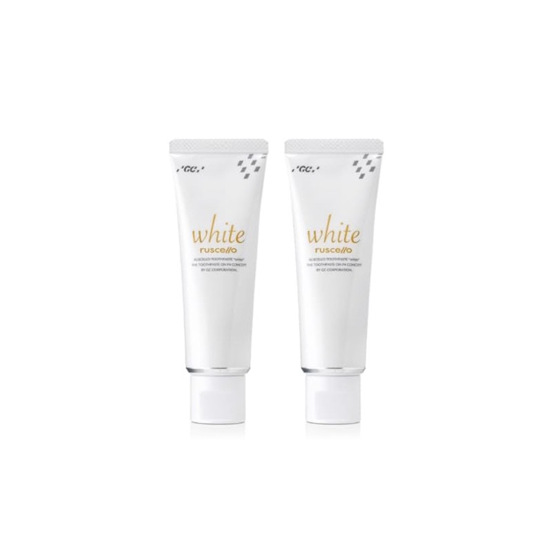 Lucello Toothpaste White 3.5 oz (100 g) Set of 2