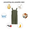 ZQFFB Pinafore Cross Back Apron for Women with Pockets Japanese
