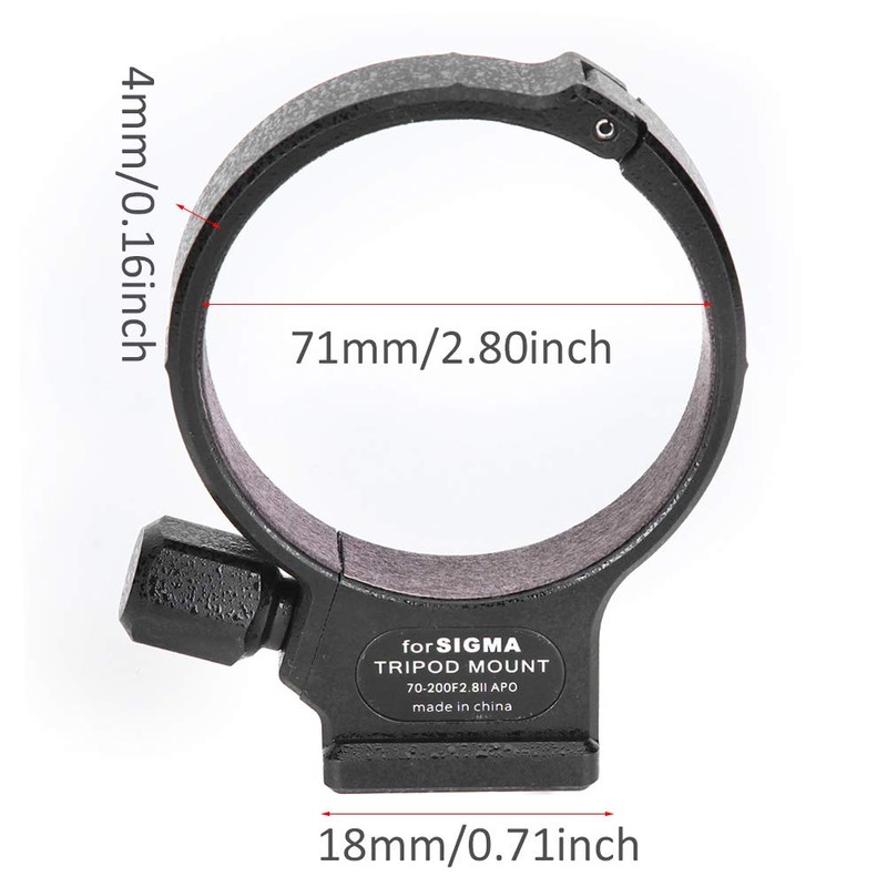 Aluminum Ring Tripod Mount Ring Aluminum Alloy Material Protective Easy