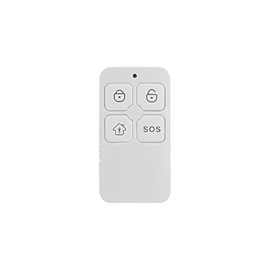 Lifebox LBXKITREMOTE Remote Control for Alarm GSM & WLAN, Home, White