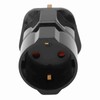 4PCS to Conversion Plug Grounding 2 Pin to 3 Pin