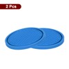 sourcing map 2pcs Car Cup Coasters Universal PVC Car Cup