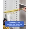 BaiNong Extra long 16.5 inch Valet Rod for Closets Pull