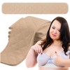 SATINIOR Pack of 6 Cotton Bra Inserts Sweat-Absorbing Rectangular 3-Layer