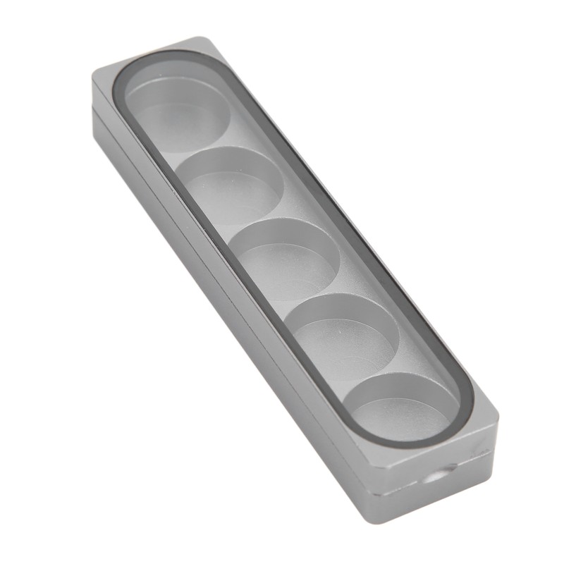 Cue Tip Storage Box Aluminium Alloy Magnetic Suction Cue Tip