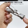 German Stainless Steel Nail & Toenail Clippers for Thick Nails