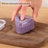 EOQPDECD 8 Pcs Triangle Rice Ball Maker with Spatula -